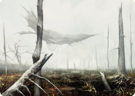 Swamp Art Card [Dominaria United Art Series] - Destination Retro