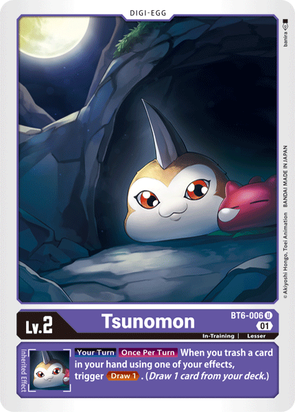 Tsunomon [BT6-006] [Double Diamond] - Destination Retro