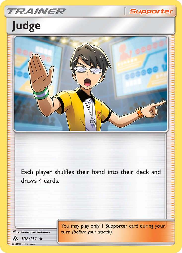Judge (108/131) [Sun & Moon: Forbidden Light] - Destination Retro