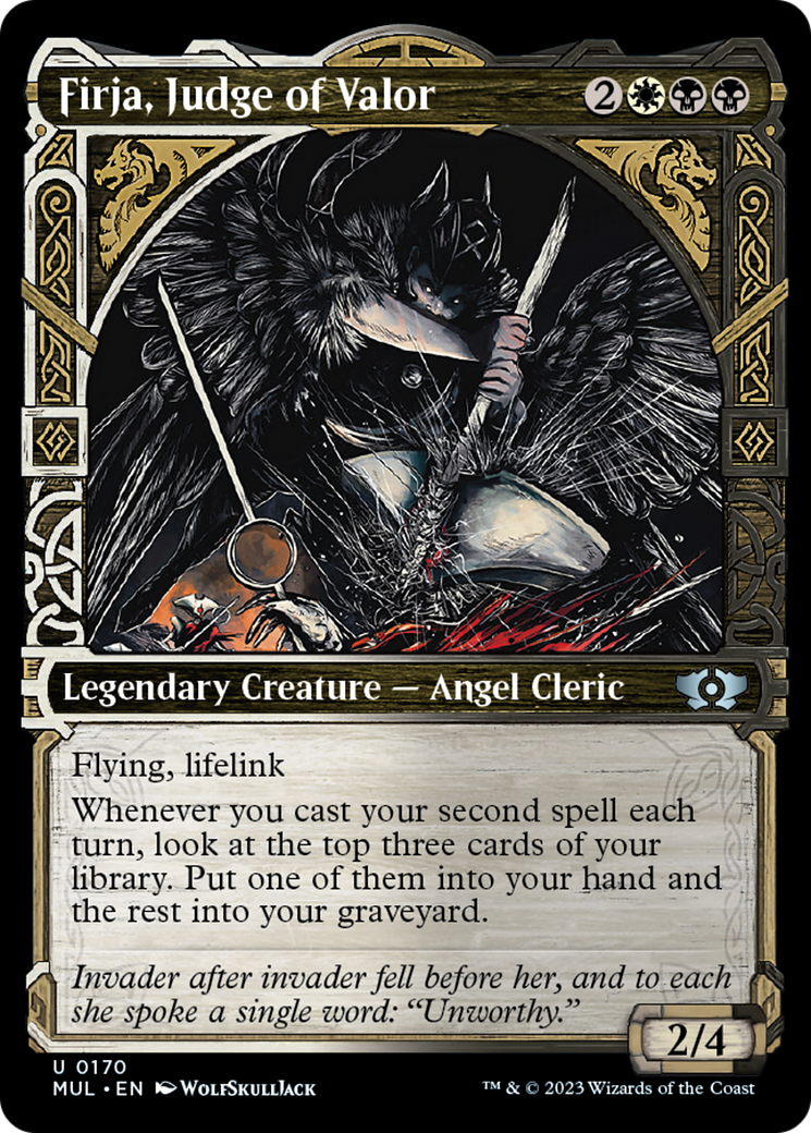 Firja, Judge of Valor (Halo Foil) [Multiverse Legends] - Destination Retro