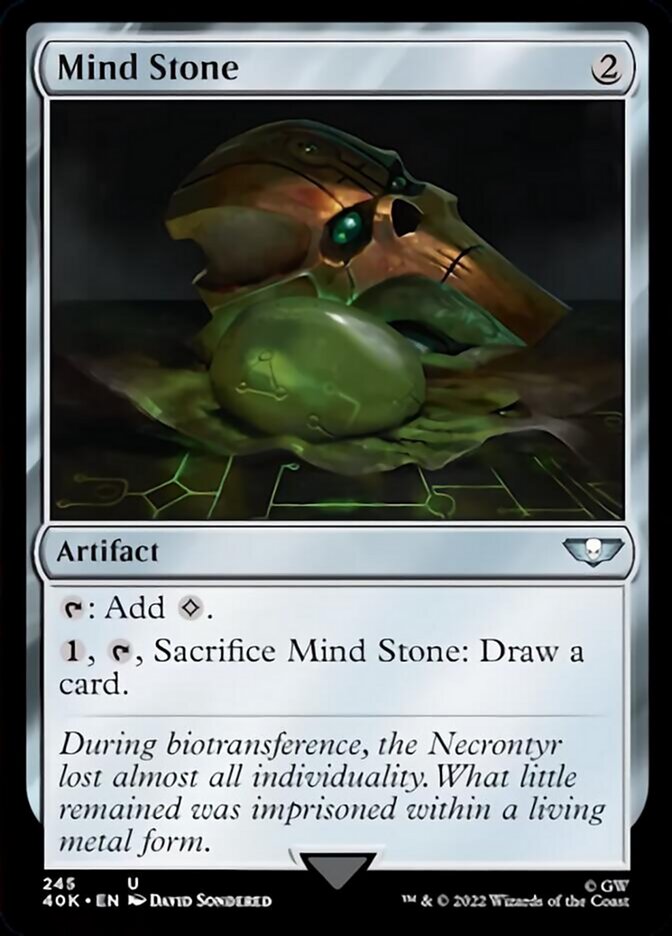 Mind Stone (245) (Surge Foil) [Universes Beyond: Warhammer 40,000] - Destination Retro