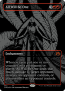 All Will Be One (Oil Slick Raised Foil) [Phyrexia: All Will Be One] - Destination Retro