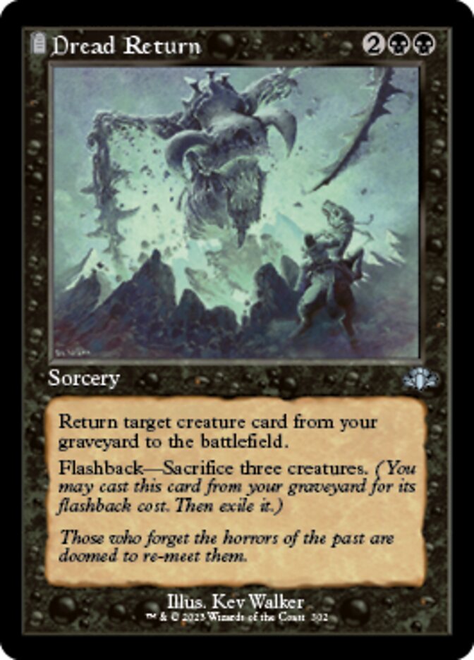 Dread Return (Retro) [Dominaria Remastered] - Destination Retro
