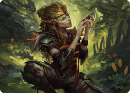 Meria, Scholar of Antiquity Art Card [Dominaria United Art Series] - Destination Retro