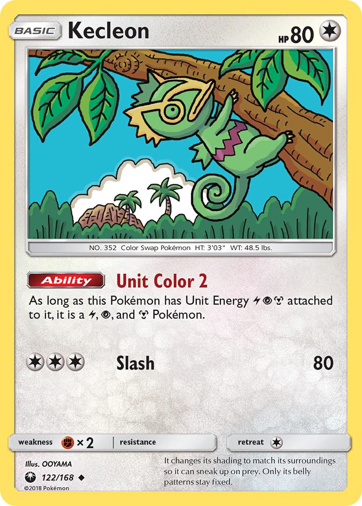 Kecleon (122/168) [Sun & Moon: Celestial Storm] - Destination Retro