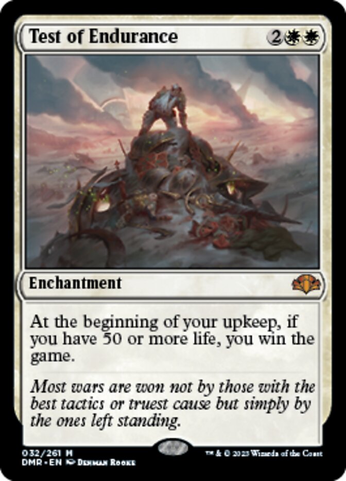 Test of Endurance [Dominaria Remastered] - Destination Retro