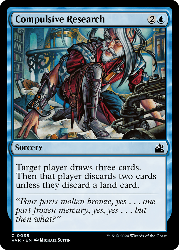 Compulsive Research [Ravnica Remastered] - Destination Retro