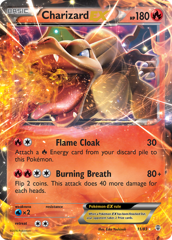 Charizard EX (11/83) [XY: Generations] - Destination Retro