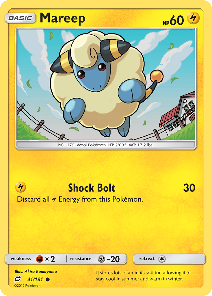 Mareep (41/181) [Sun & Moon: Team Up] - Destination Retro