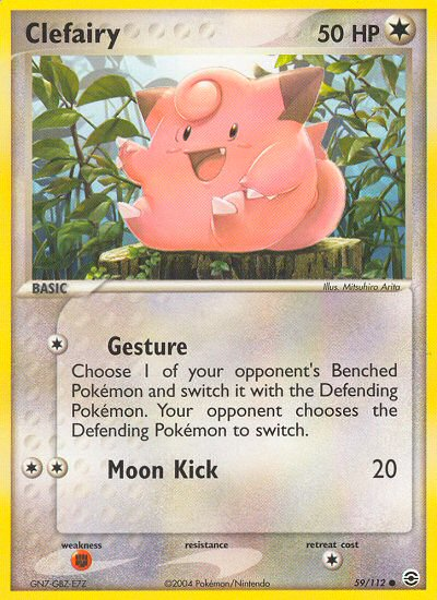 Clefairy (59/112) [EX: FireRed & LeafGreen] - Destination Retro