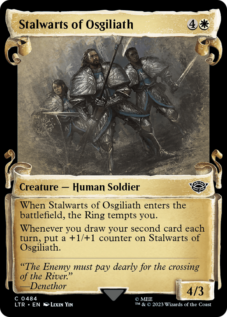 Stalwarts of Osgiliath [The Lord of the Rings: Tales of Middle-Earth Showcase Scrolls] - Destination Retro