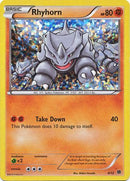 Rhyhorn (8/12) [Mcdonald's Promos: 2015 Collection] - Destination Retro