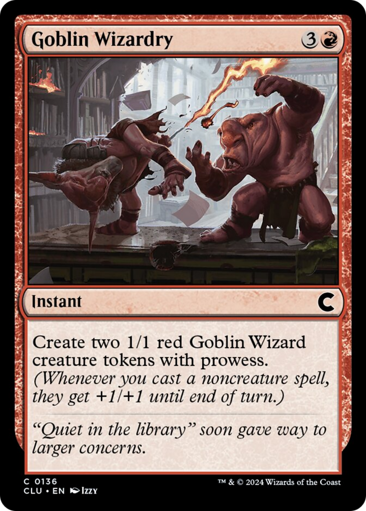 Goblin Wizardry [Ravnica: Clue Edition] - Destination Retro