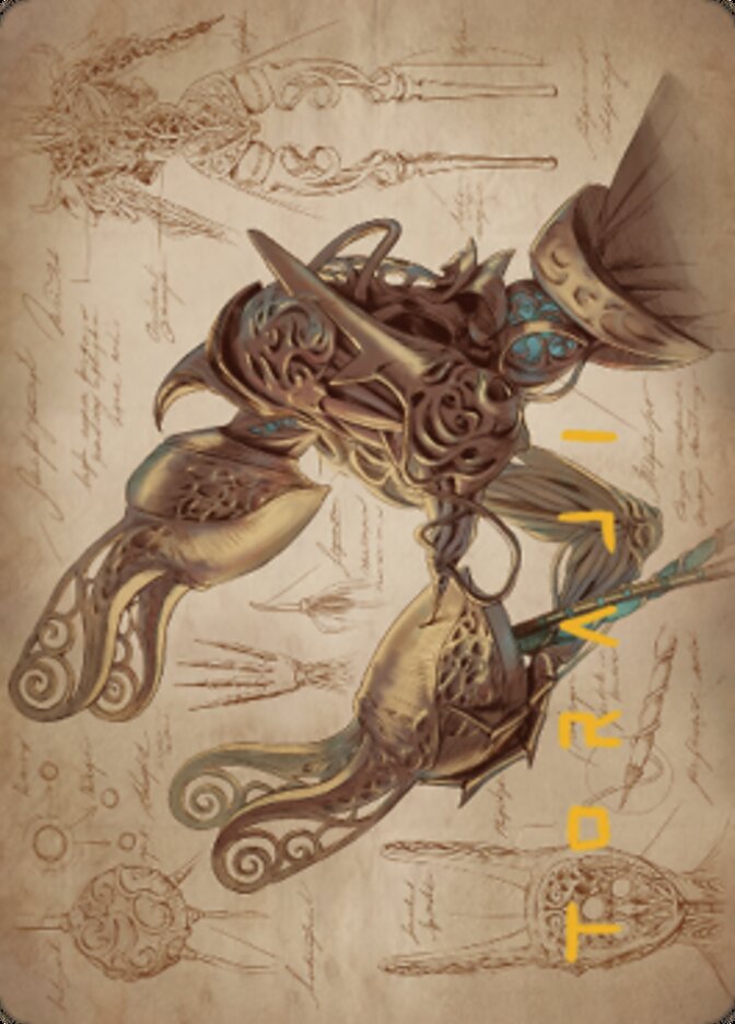Self-Assembler Art Card (Gold-Stamped Signature) [The Brothers' War Art Series] - Destination Retro