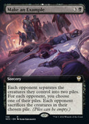 Make an Example (Extended Art) [Streets of New Capenna Commander] - Destination Retro