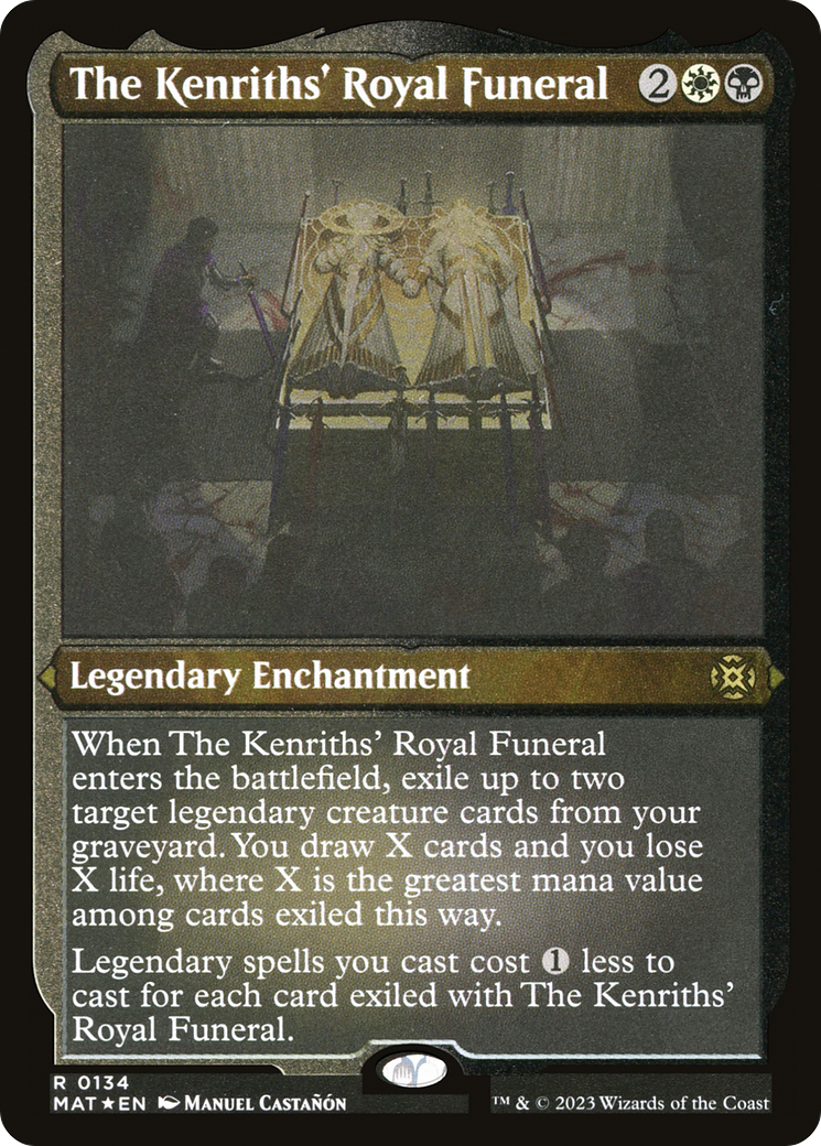 The Kenriths' Royal Funeral (Foil Etched) [March of the Machine: The Aftermath] - Destination Retro
