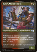Reyav, Master Smith (Foil Etched) [Multiverse Legends] - Destination Retro