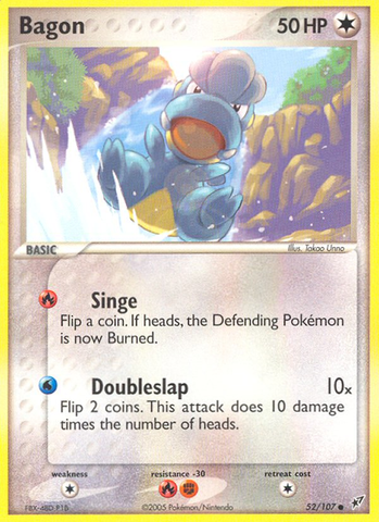 Bagon (52/107) [EX: Deoxys] - Destination Retro