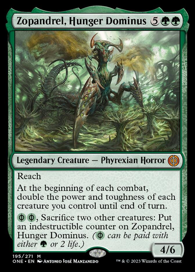 Zopandrel, Hunger Dominus [Phyrexia: All Will Be One] - Destination Retro