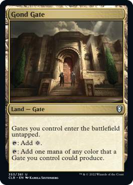 Gond Gate [Commander Legends: Battle for Baldur's Gate] - Destination Retro