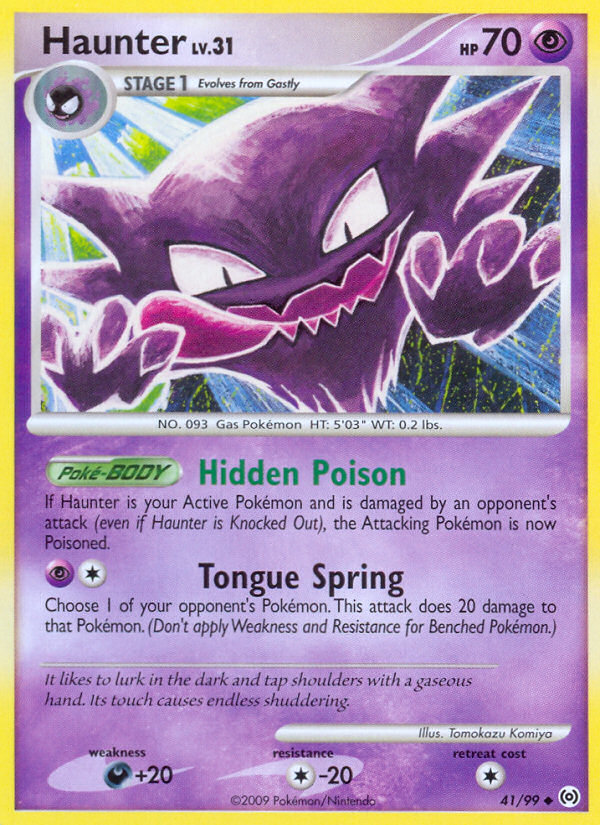 Haunter (41/99) [Arceus] - Destination Retro