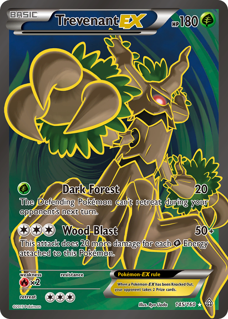 Trevenant EX (145/160) [XY: Primal Clash] - Destination Retro