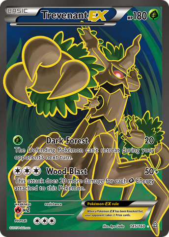Trevenant EX (145/160) [XY: Primal Clash] - Destination Retro