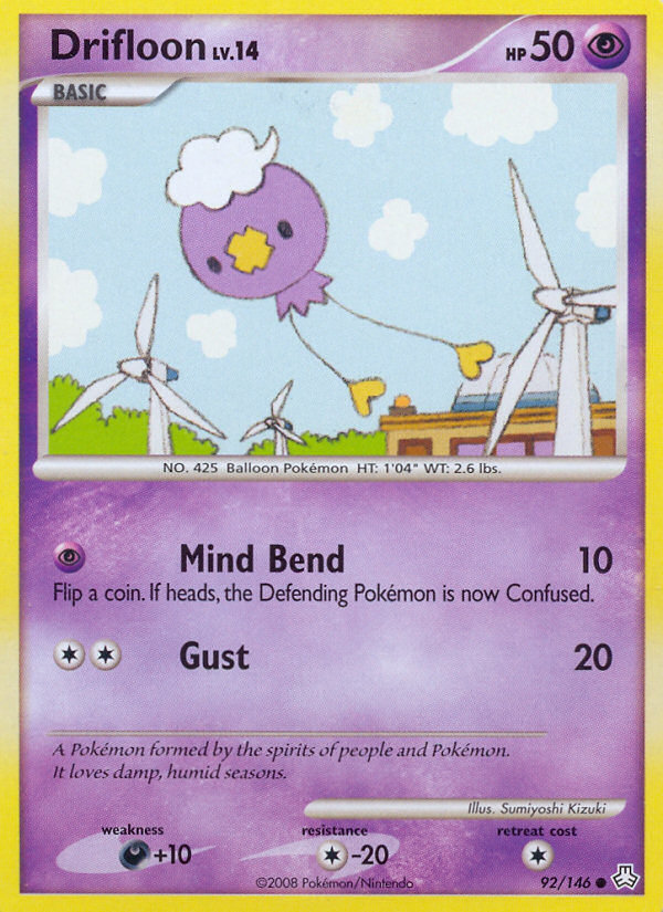Drifloon (92/146) [Diamond & Pearl: Legends Awakened] - Destination Retro