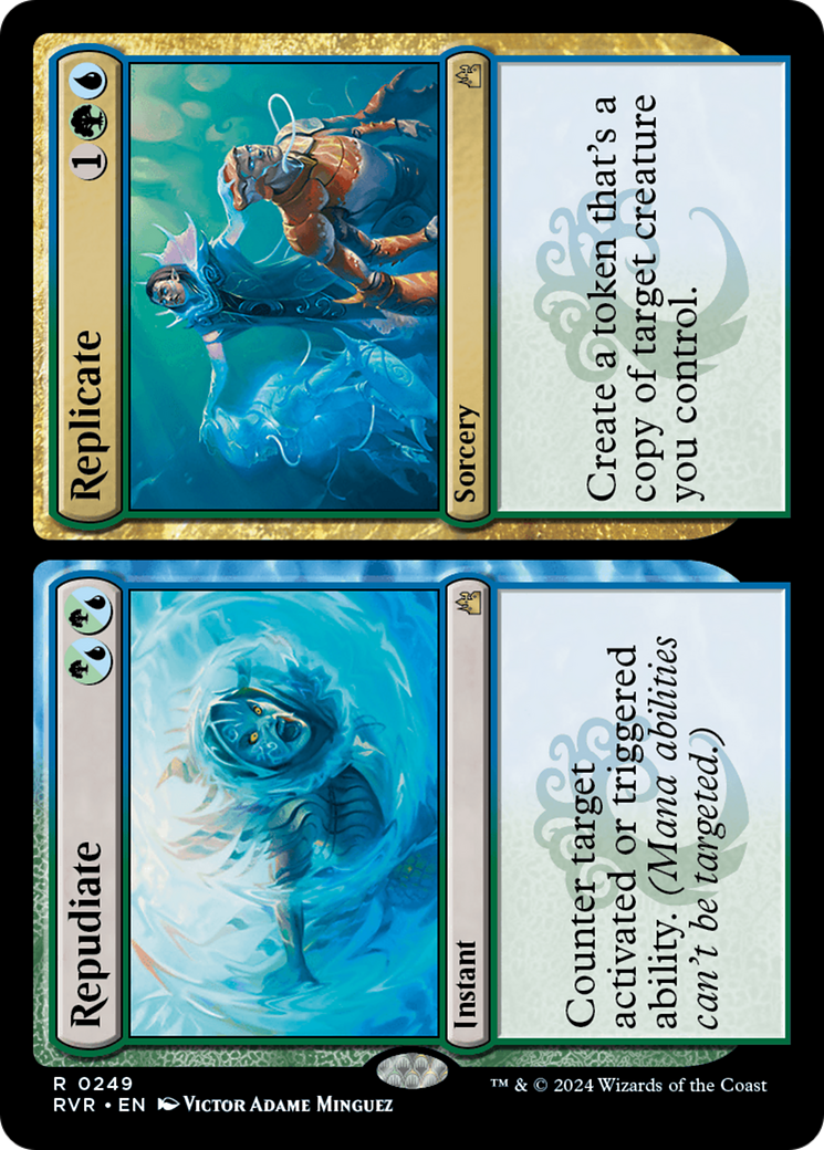 Repudiate // Replicate [Ravnica Remastered] - Destination Retro