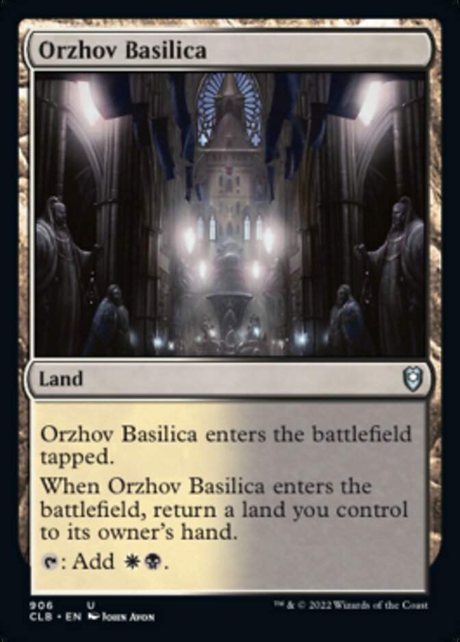 Orzhov Basilica [Commander Legends: Battle for Baldur's Gate] - Destination Retro