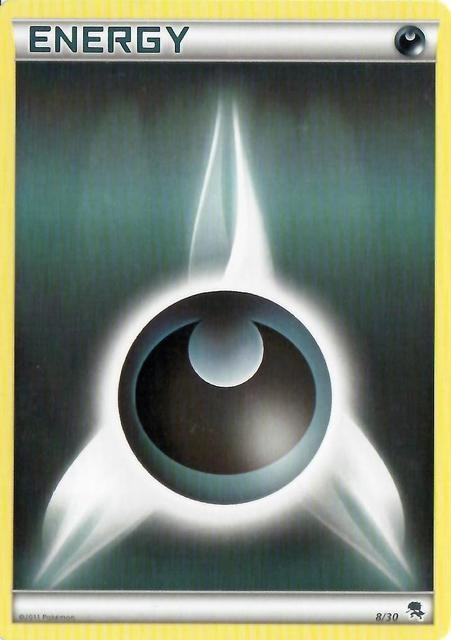 Darkness Energy (8/30) [Black & White: Trainer Kit] - Destination Retro