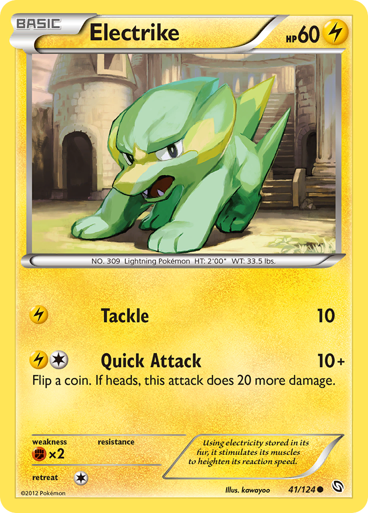 Electrike (41/124) [Black & White: Dragons Exalted] - Destination Retro