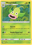 Weepinbell (2/168) [Sun & Moon: Celestial Storm] - Destination Retro