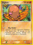 Diglett (61/112) [EX: FireRed & LeafGreen] - Destination Retro