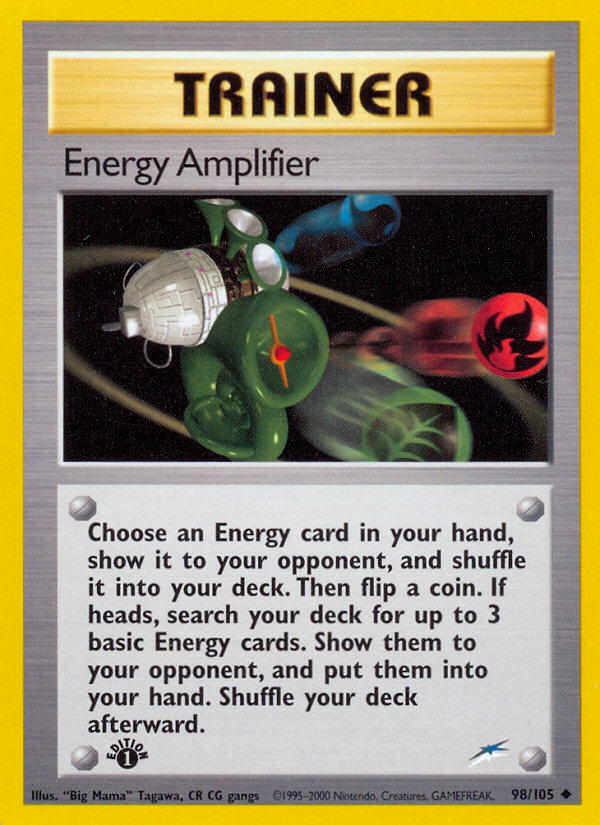 Energy Amplifier (98/105) [Neo Destiny 1st Edition] - Destination Retro