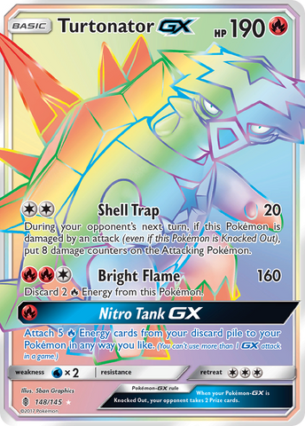 Turtonator GX (148/145) [Sun & Moon: Guardians Rising] - Destination Retro