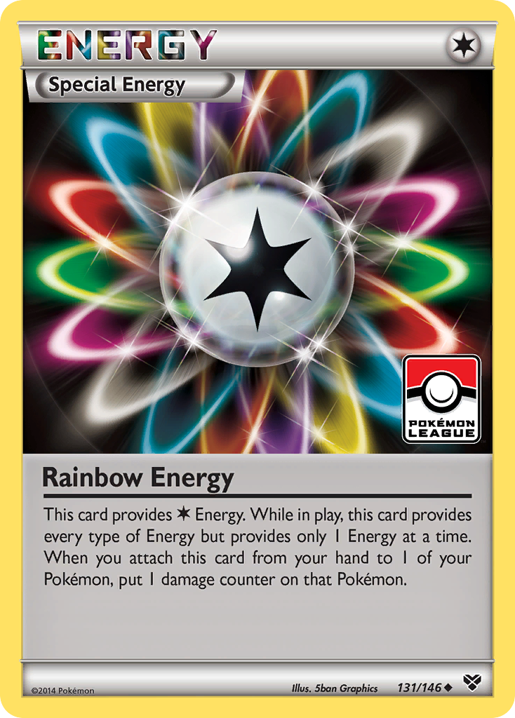 Rainbow Energy (131/146) [XY: Base Set] - Destination Retro