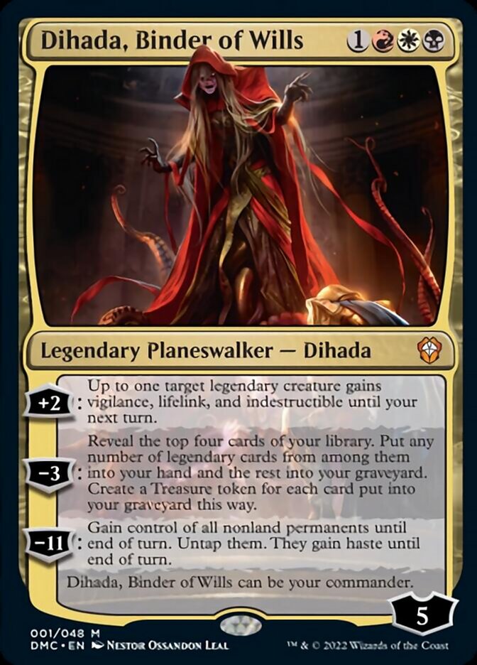 Dihada, Binder of Wills [Dominaria United Commander] - Destination Retro