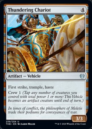 Thundering Chariot [Theros Beyond Death] - Destination Retro