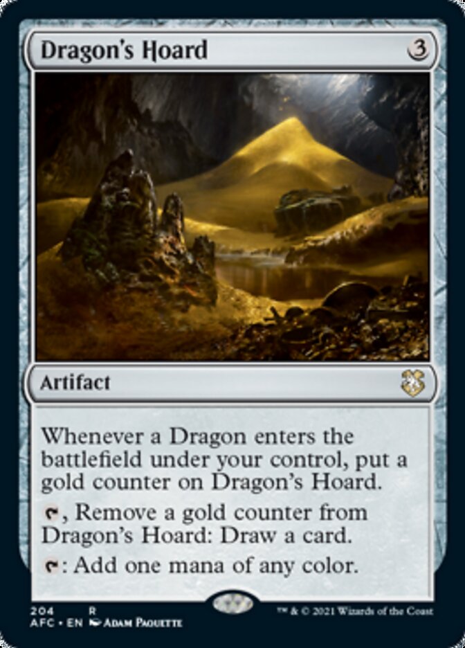 Dragon's Hoard [Dungeons & Dragons: Adventures in the Forgotten Realms Commander] - Destination Retro
