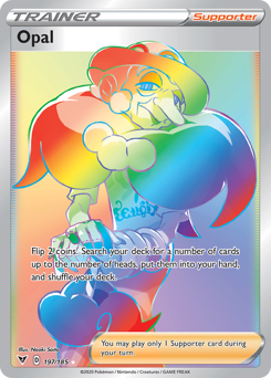 Opal (197) [Sword & Shield: Vivid Voltage] - Destination Retro