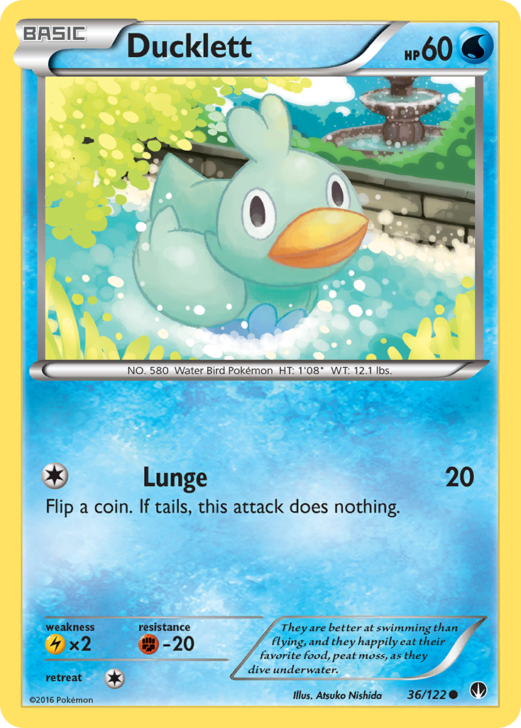 Ducklett (36/122) [XY: BREAKpoint] - Destination Retro