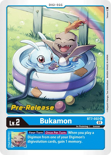 Bukamon [BT7-002] [Next Adventure Pre-Release Cards] - Destination Retro