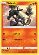 Salandit (25/156) [Sun & Moon: Ultra Prism] - Destination Retro