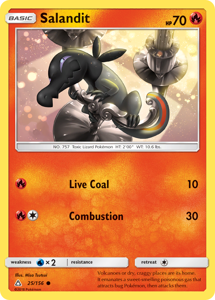 Salandit (25/156) [Sun & Moon: Ultra Prism] - Destination Retro