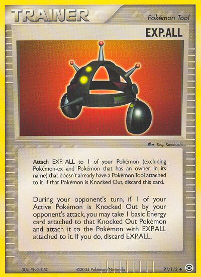 EXP.ALL (91/112) [EX: FireRed & LeafGreen] - Destination Retro