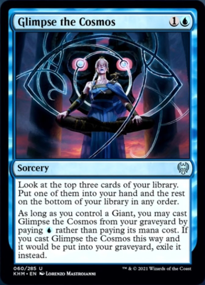 Glimpse the Cosmos [Kaldheim] - Destination Retro