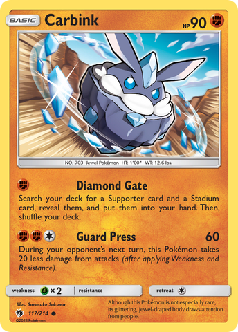 Carbink (117/214) [Sun & Moon: Lost Thunder] - Destination Retro