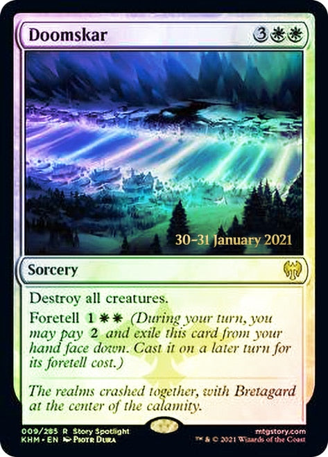 Doomskar  [Kaldheim Prerelease Promos] - Destination Retro
