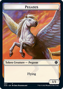 Pegasus // Thopter Double-Sided Token [Starter Commander Decks] - Destination Retro